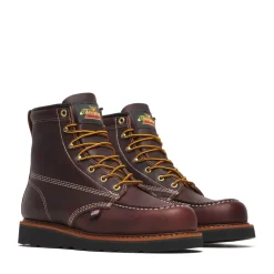 6" Black Walnut Black Wedge Moc Toe Boot 814-4266