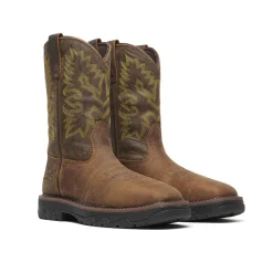 11" Buffalo Ridge Brown Sage Nano Square Toe Boot 804-4342