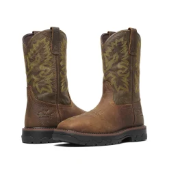 11" Buffalo Ridge Brown Sage Nano Square Toe Boot 804-4342