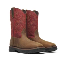11" Buffalo Ridge Brown Scarlet Nano Square Toe Boot 804-4341