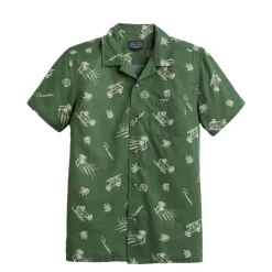 Aloha Shirt Dune Rider Olive