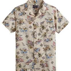 Aloha Shirt Sand Palms