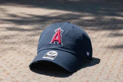 Angels Red Navy Clean Up Hat