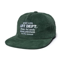 Art Department Hat Green Cord