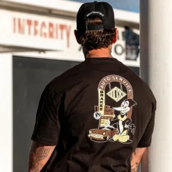 Auto Service Tee Black