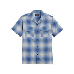 Baja Board Shirt Navy/Blue Plaid 25'