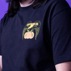 Bald Orange Tee Black