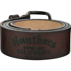 Barrio Leather Belt Antique Brown