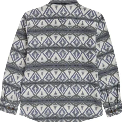 Beach Shack Shirt Cedar Bluff-Green/Blue