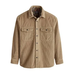 Belmont Corduroy Overshirt Khaki
