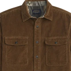 Belmont Corduroy Shirt Coffee