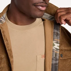 Belmont Corduroy Shirt Coffee