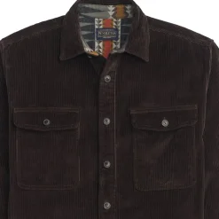 Belmont Corduroy Shirt Dark Brown