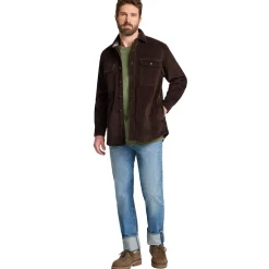 Belmont Corduroy Shirt Dark Brown