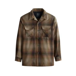 Big Boy Board Shirt Olive/Brown Ombre 24'