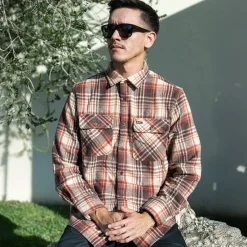 Birch Flannel Rust Plaid