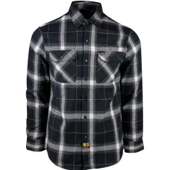 Birch Street Flannel - Black Ombre
