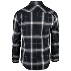 Birch Street Flannel - Black Ombre
