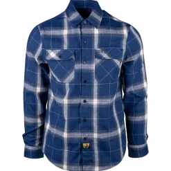 Birch Street Flannel - Blue Ombre