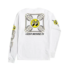 Blue Collar L/S Tee White