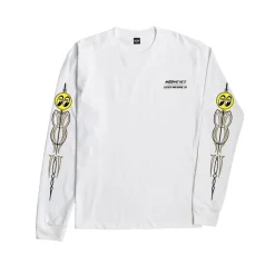Blue Collar L/S Tee White