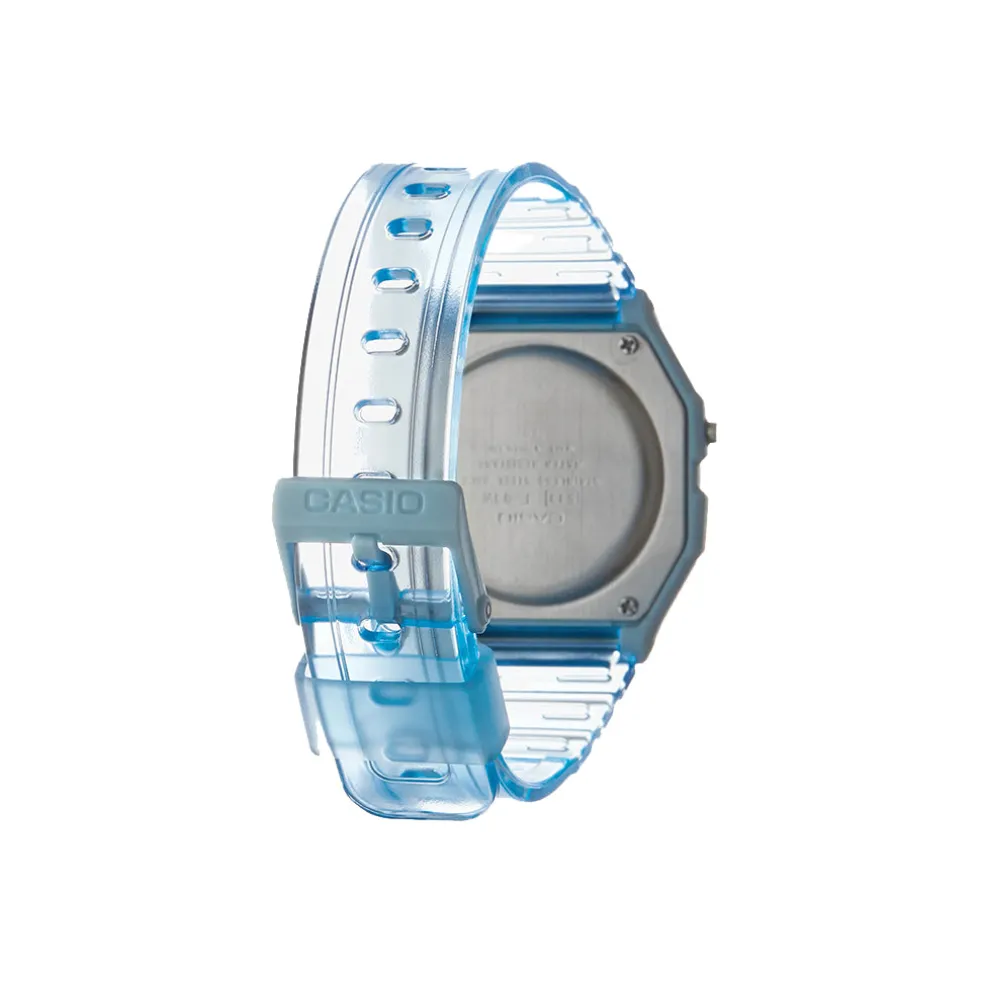 Blue Translucent Digital Watch