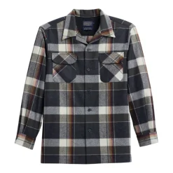 Board Shirt Black Multi Plaid