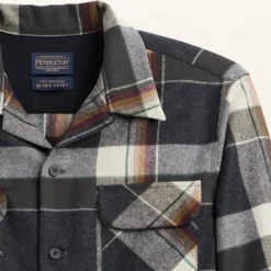 Board Shirt Black Multi Plaid