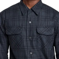 Board Shirt Black Shadow Plaid 25'