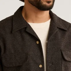 Board Shirt Black/Brown Mix 24'