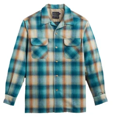 Board Shirt Blue Multi Ombre Spring 24' Tall