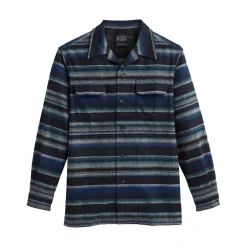Board Shirt Blue Serape Stripe