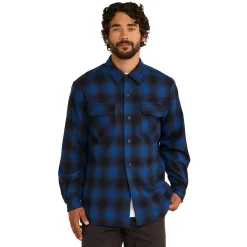 Board Shirt Blue/Black Plaid 24'