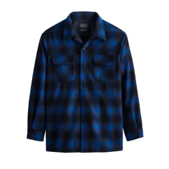 Board Shirt Blue/Black Plaid 24'