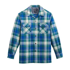 Board Shirt Blue/Green Plaid Spring 24'