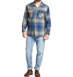 Board Shirt Blue/Tan Ombre 25'