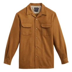Board Shirt Camel Mix Solid Spring 24'