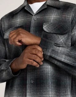 Board Shirt Grey Mix Multi Plaid 24'