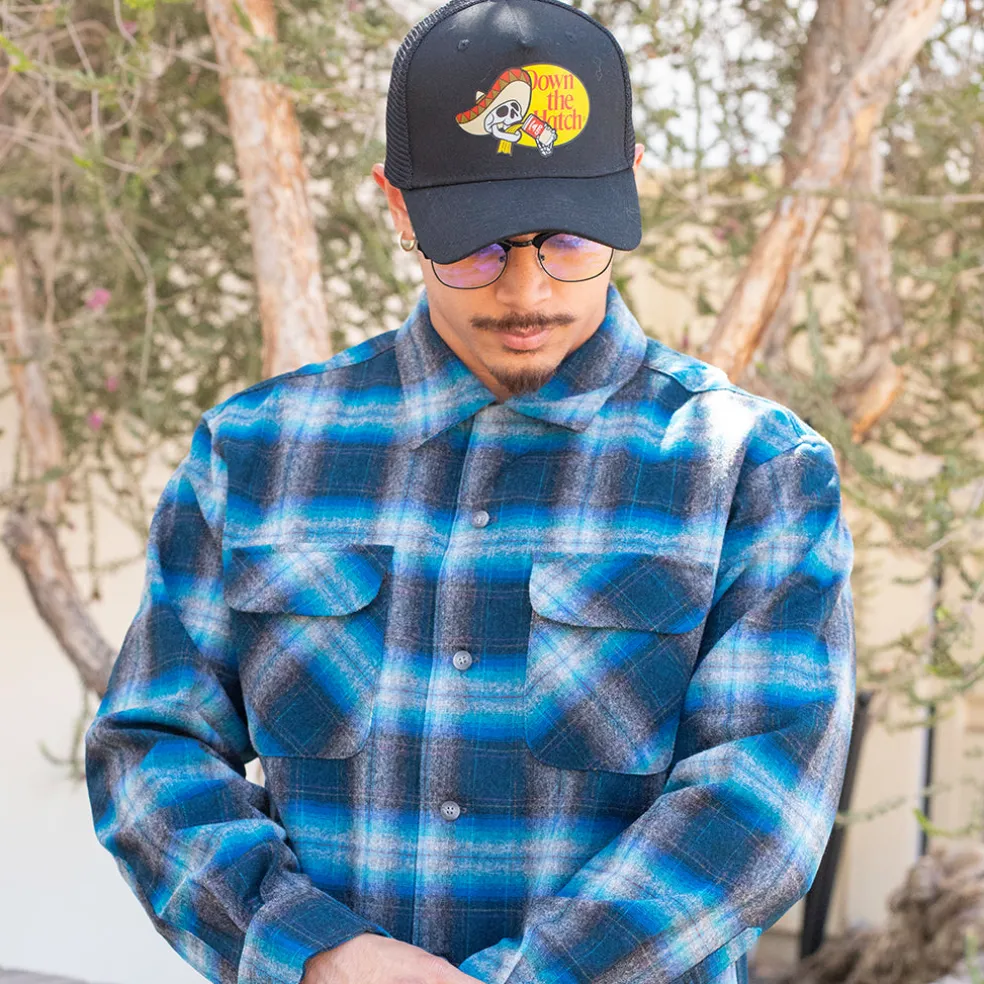 Board Shirt Grey Turquoise Ombre 25'