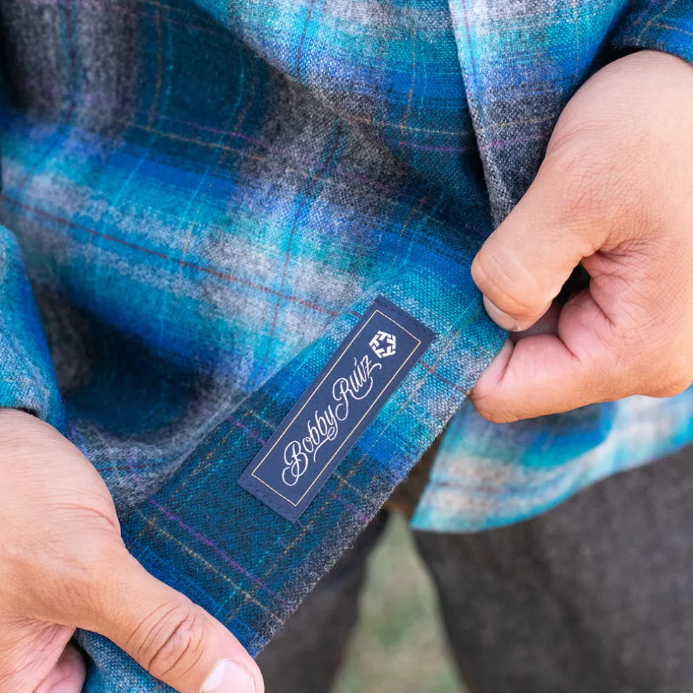 Board Shirt Grey Turquoise Ombre 25'