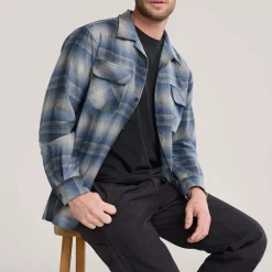 Board Shirt Grey/Navy Ombre 25'