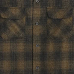 Board Shirt Olive Shadow Plaid 25'