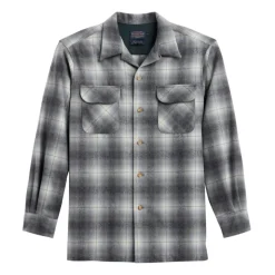 Board Shirt Oxford Mix/Green Ombre