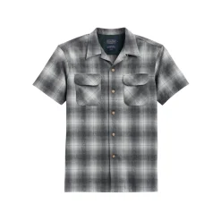 Board Shirt Short Sleeve Oxford Mix/Green Ombre