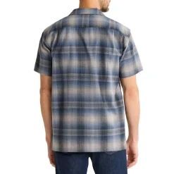 Board Shirt Short Sleeve Grey/Navy Ombre