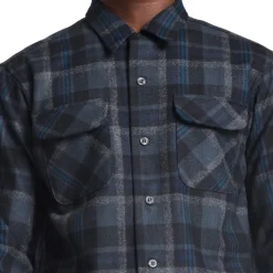 Board Shirt Slate Multi Plaid 25'