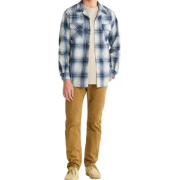 Board Shirt Tall Light Blue Mix Ombre