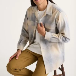 Board Shirt Tan/Grey Mix Ombre