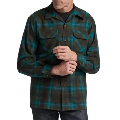 Board Shirt Teal/Charcoal Ombre 25'