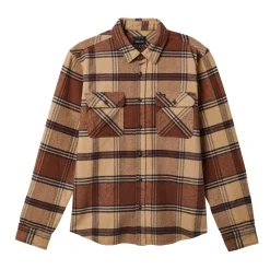 Bowery Heavy Weight Flannel Sand/Bison